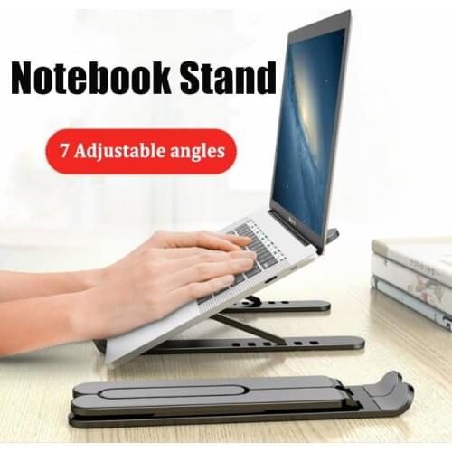 Adjustable Foldable Laptop Stand Non-slip Desktop Laptop Holder Notebook Stand sFor Notebook Macbook Pro Air iPad Pro DELL HP