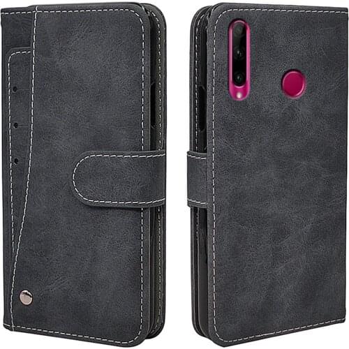 Luxury Vintage Case For Huawei Honor 10i Case Flip Leather Silicone Wallet Cover For Huawei Honor 10 i Funda With Card Holder
