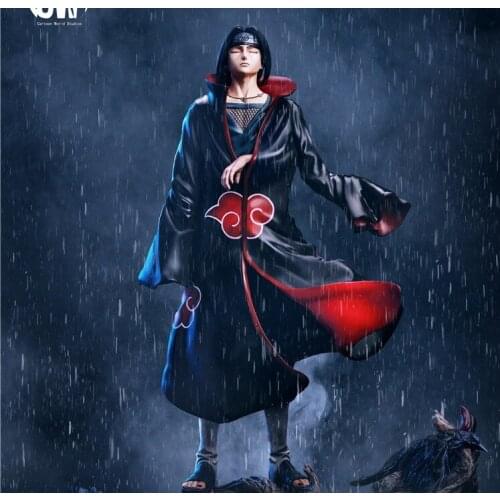 Naruto Uchiha Itachi Hand-made Kakashi Susaki Organization Gk Boys Day Gift Statue Model Ornaments Collection Decorations