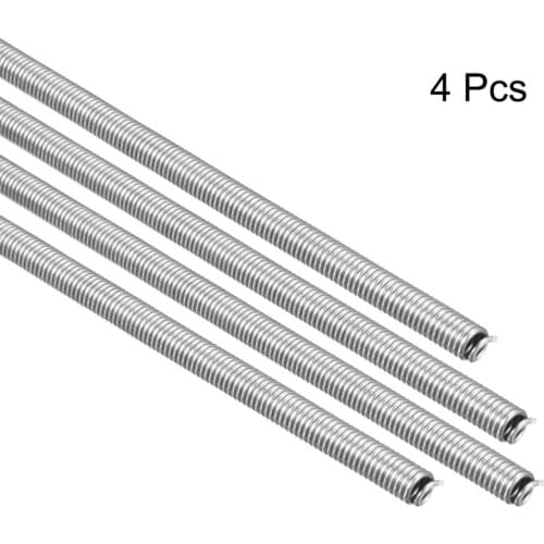Uxcell 4pcs AC220V 3000W 2500W 1200W Kiln Furnace Heating Coils Heater Wire High Resistance Restring Heating Element Coil 820mm