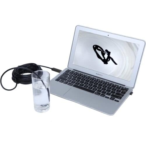 10M Cable 5.5mm Lens USB Endoscope Android OTG Phone Endoscopio 2in1 Mini Endoscope Camera IP67 Waterproof Inspection Camera