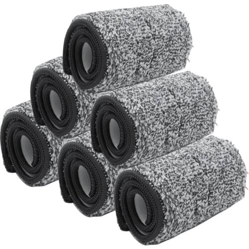 Magic Microfiber Cleaning Mops Pads Washable Flat Mop Squeeze Mop Pads Automatic Home Kitchen Floor Cleaner for Hand Free Mop