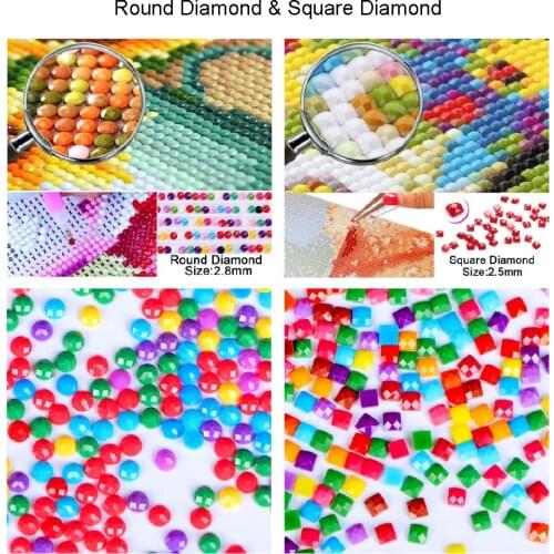 Castle Embroidery Diamond Accessories Art Painting Diy 5D Full Diamond Kit Set Crafts Arts for Adult Wall Decor