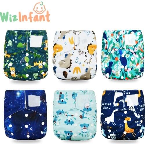 12pcs/Lot) Happy Flute OS Pocket Cloth Diaper,With Stay-Dry Suede Cloth Inner,Waterproof And Breathable Fits Babies 3-15kgs