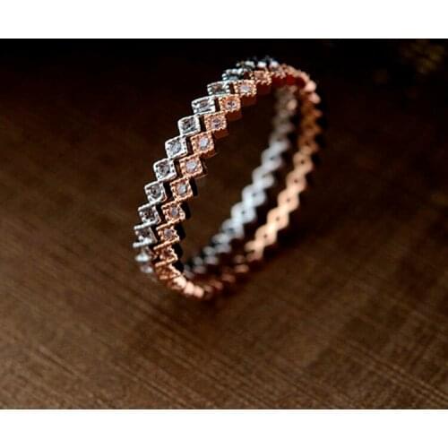 AAA Quality Fashion Exquisite Knuckle Ring Full Round Pave AAA+ Premium CZ Crystals Fine Index Finger Middle Finger Tail Ring