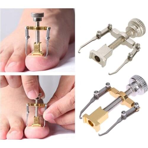 New Metal Orthopedic Supplies Ingrown Toe Nail Recover Bunion Fixer Toenail Nail Nail Foot Pedicure Tool Pedicure Care Corr W2B8