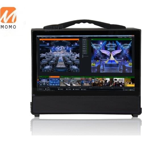 Portable Live broadcating and streaming studio with mothborad