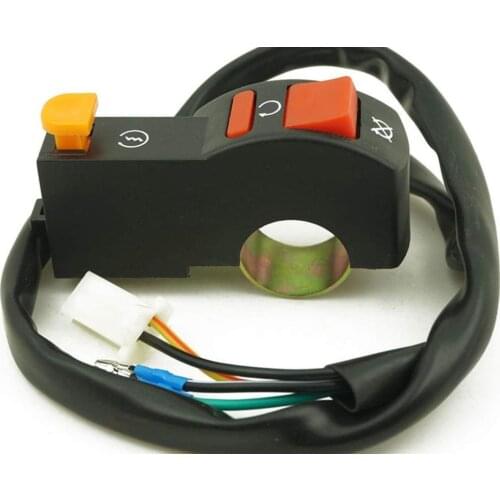 Universal motorcycle quad bike Handlebar Control ATV Electric Starter switch start stop on off switch