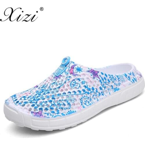 Xizi Women Beach Sandals Shoe Casual Hollow Out Hole Beach Breathable Ladies Flip Flops Shoe Slippers 20 Colour Zapatos De Mujer