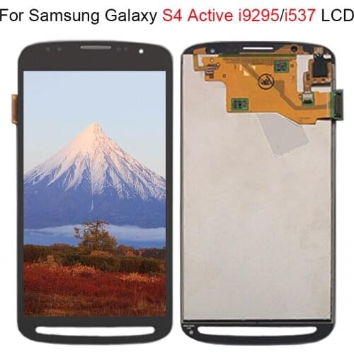 For Samsung Galaxy S4 Active i9295 i537 LCD Display Touch Screen Digitizer Assembly Replacement 100% Tested