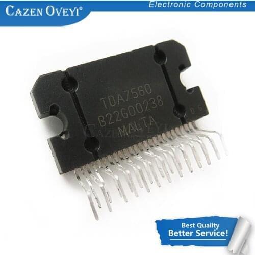 2pcs/lot TDA7560 ZIP25 ZIP TDA7560A 4 x 45W QUAD BRIDGE CAR RADIO AMPLIFIER PLUS HSD new and original IC In Stock