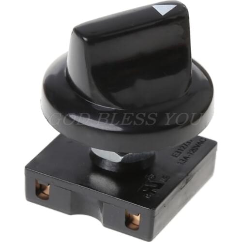 4-Position 3-Speed Fan Selector Rotary Switch Governor with Knob 13AMP 120V-250V Drop Shipping