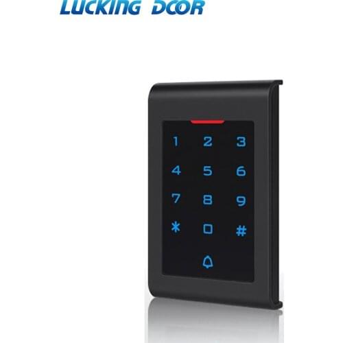 Touch Screen Standalone RFID Access Controller T10 Plastic case anti-vandal WG26 Input output 125MHZ card