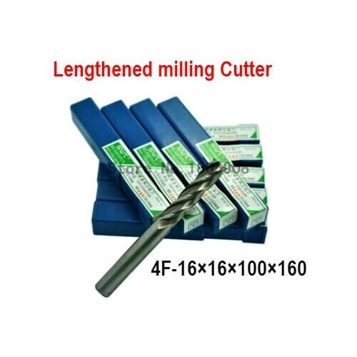 Free delivery 4 slot 1PCS M16.0 high speed steel straight shank vertical milling cutter milling cutter of end milling cutter