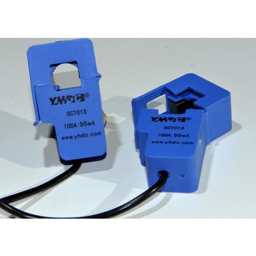 Free shipping split core current transformer 0-100A AC sensor SCT-013-000 include 1000pcs