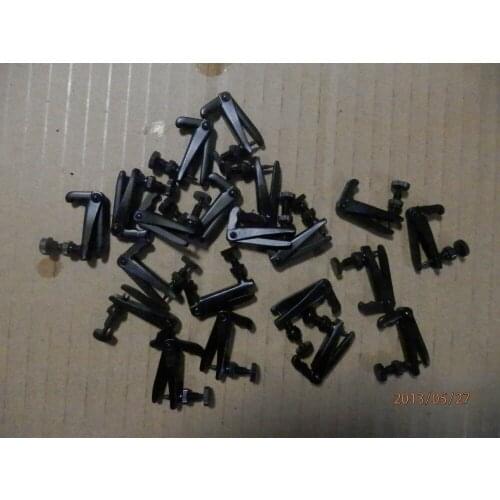 Violin parts ---100Pcs black violin fine tuners 4/4 , adjuster