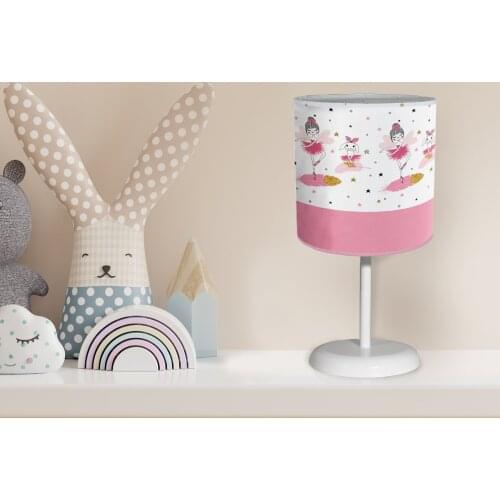 Kids room lampshade models decoration baby lighting light table lamp chandelier lampshade girl Rabbit stars dance dress patterne