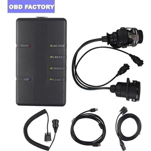 WABCO DIAGNOSTIC KIT (WDI) Trailer and OBD2 Heavy Duty Truck Diagnostic Interface Scanner Truck Diagnostic Tool