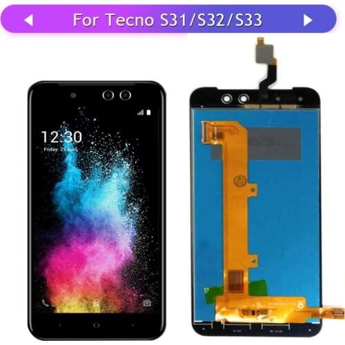 For Itel S31 LCD Display Touch Screen Digitizer Glass Panel Complete Assembly Replacement