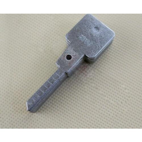 HU66 Engraved Line Scale Shearing Teeth Blank Car Key Lock For VW Locksmith Tool ( LISHI 2 in1)