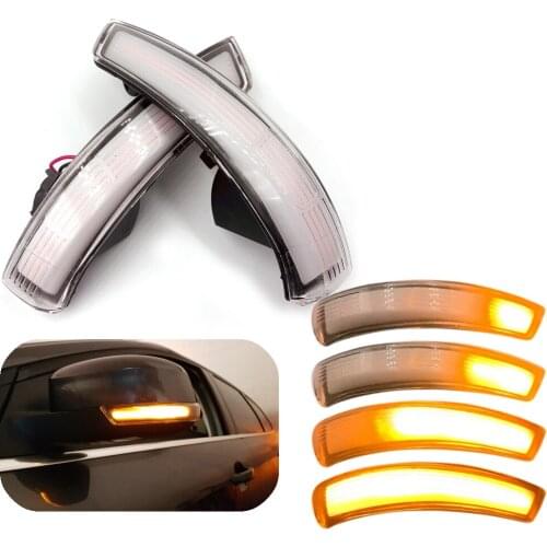 2pcs Mirror Wing Rearview Blinker Light For Ford Focus 2012-2018 Mondeo car Auto lamps Dynamic LED Turn Signal Light Side