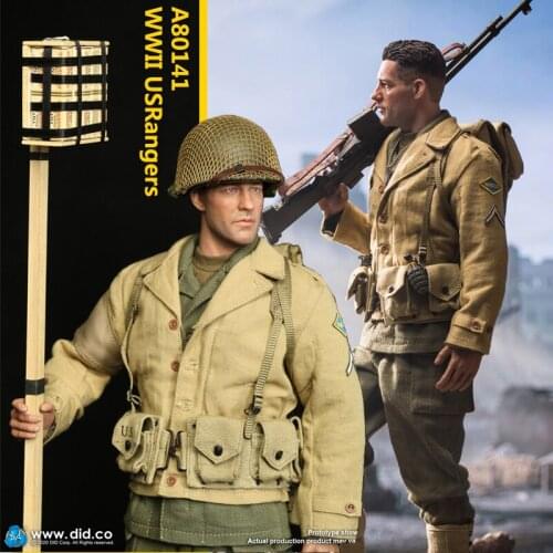 DID A80141 WWII US 2nd Ranger Battalion Private First Class Reiben 1/6 Action Figure collection Limited edition