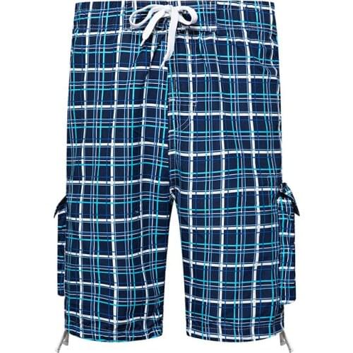 Beach Pants Boys Movement Party Simple Fashion Leisure Squares Joker That Occupy The Home