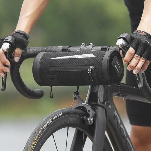ROCKBROS 5 in1 Bike Bag Front Handlebar Rainproof Saddle Shoulder MTB Road Bag Tube Bag Large Capacity Storage Bike Accessories
