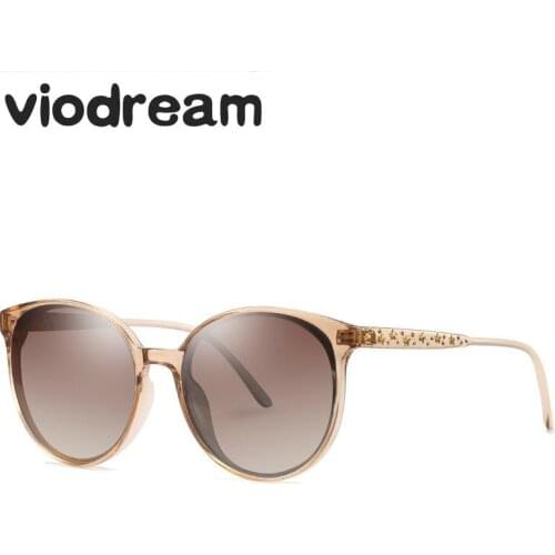 Viodream New Type Sunglasses Retro Polarizers Tac Sunglasses Women Vintage Sunglasses Oculos De Sol Feminino Round Sunglasses