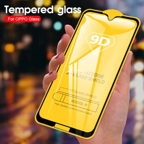 9D Protective Glass For Oppo Realme 3 Screen Protector Full Coverage Glue Scratch Proof Glas On Oppo Realme 2 Pro C1 C 1 Realme3