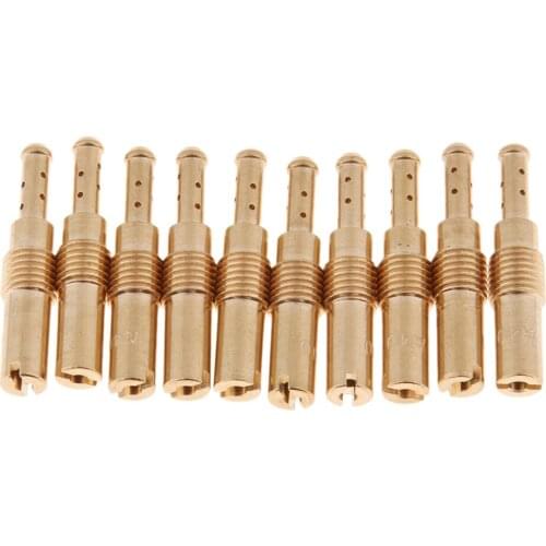 10pcs 40 Slow/Pilot Jet Vice Injector Nozzle For OKO KOSO PWK CVK Type PE