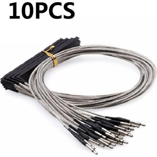 10PCS Guitar Pickup Stick Passive Piezo Pickup Soft Saddle Transducer Pickup for Acoustic Guitar Guitar Parts Accessories