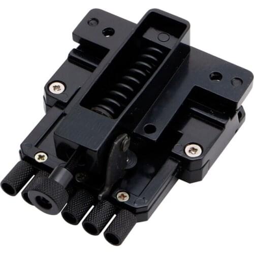2021 Top Black 6 String Guitar Tailpiece Tremolo Bridge For Headless Guitar