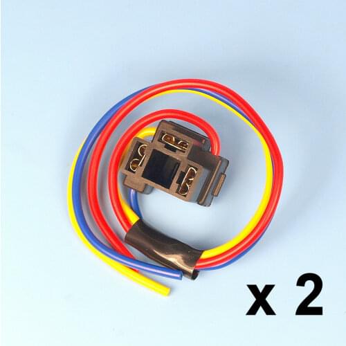 2Pc H4 HB472 472 Headlight Socket Adapter Headlight Conversion Harness Wire Fog Lamp Bulb Socket Plug Car Cable Goods