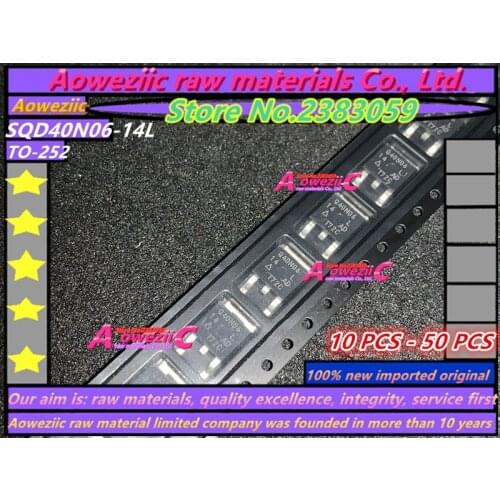 Aoweziic 100% new imported original SQD40N06-14L-GE3 SQD40N06-14L 40N06-14L TO- 252 N-channel MOS FET 40A 60V