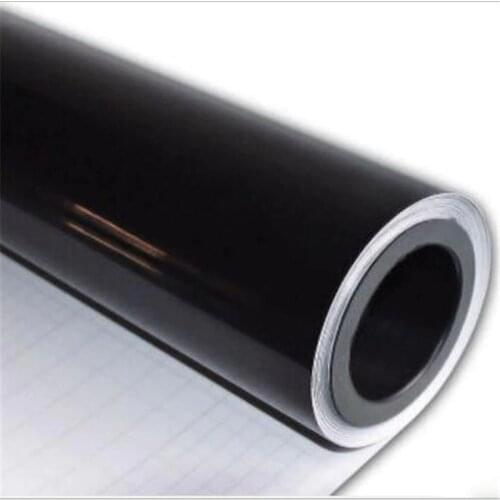 2pcs 50*150cm Car Body Flim Gloss Black Exterior Styling Stickers Vinyl Wrap Film Wrapping Universal For Kia Dodge Ford Honda