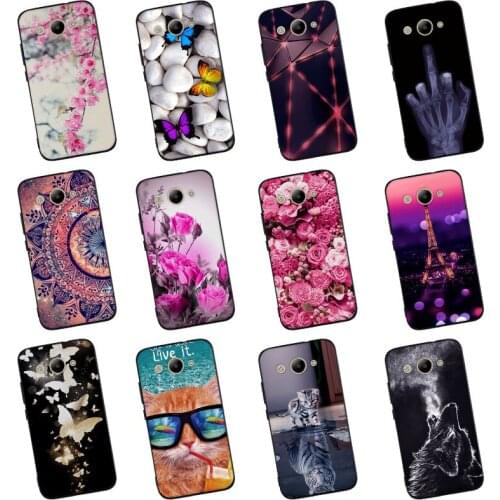 For Coque Huawei Y3 2017 5.0" Case Soft Silicone Back Cover Fundas Huawei Y3 2017 / Y5 lite 2017 CRO-L02 CRO-L22 TPU Phone Cases