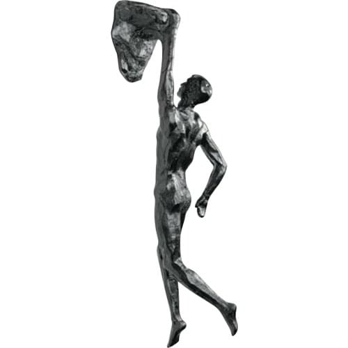 Background Wall Decoration Climbing Character Pendant Mural Resin Leopard Sculpture Home Office Desktop Decoration Gift #t1p
