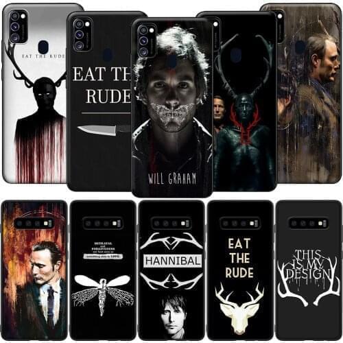 GX86 Hannibal Eat the Rude Case for Samsung A10S A20S A40S A50S A70S A51 A71 A81 A91 M11 M30S M31S M21 M51 A02S A42
