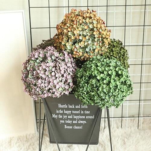 12cm Artificial Greenery Grass Flower Ball Wedding Ceremony Party Mall Decor Artificial Greenery Ball Decoration