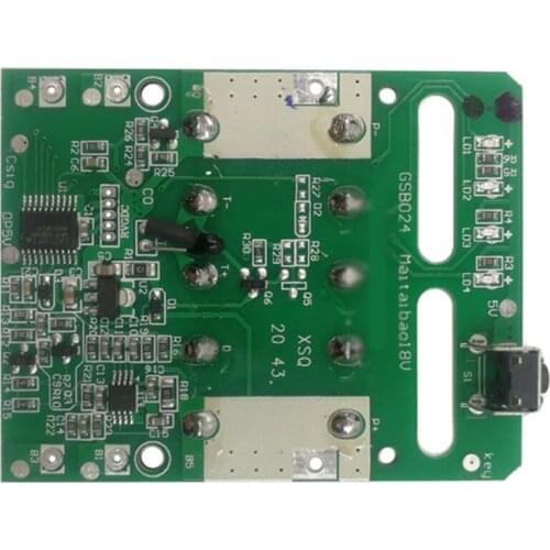Lithium Battery PCB Circuit Board Protection Board LED Battery for Metabo18V20V