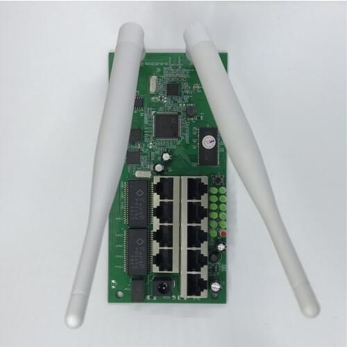 OE6-9 poort draadloze router moederbord module custom schroef gat metalen shell breedband snelle thuis kit 2.4g draadloze