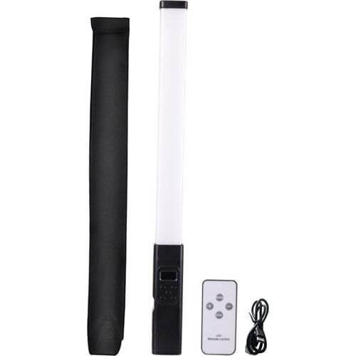 Portable 530mm LED RGB Photography Light Wand Video Stick Handheld 4000mA