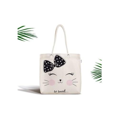 Realhomes Gift Summer Holiday Sea Beach Bag So Sweet Custom Design Digital Printed Zipper Cloth Bag