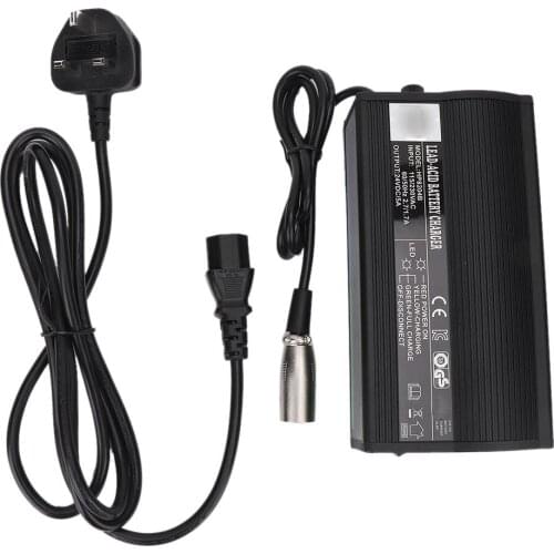 Mobility Scooter Charger Electric Scooter Power Supply Charger Accessory 115-230V UK Plug