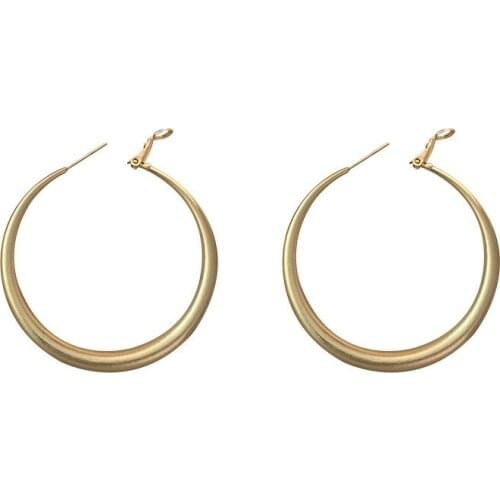 Hoop Earrings For Women Luxury Zircon Circle Round Earring Fashion Earings Jewelry Pendientes 2021 Hot Sale Pendientes Kolczyki