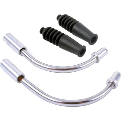 2Pcs ZTTO Lightweight Bike Noodles Cable V Brake Elbows for MTB Bike Noodles Cable V Brake Elbows for MTB