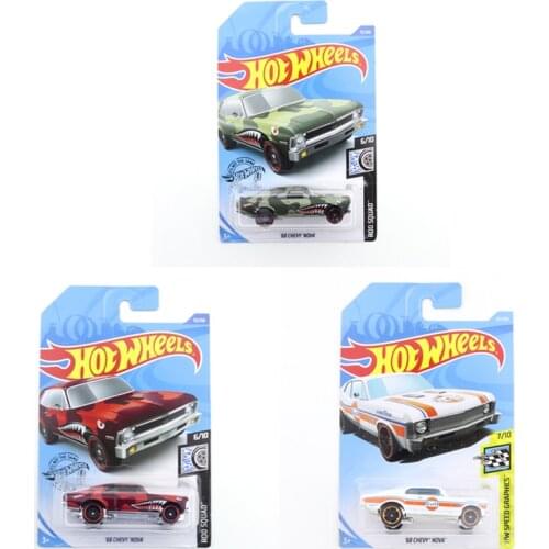 2020 Original Hot Wheels Mini Alloy Coupe 68 CHEVY NOVA 1/64 Metal Diecast Model Car Kids Toys Gift