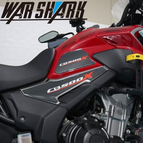 NEW 3D Motorcycle Anti slip Tank Pad Sticker Pad Side Gas Knee Grip Protector For HONDA CB500X CB 500X CB 500 X 2019
