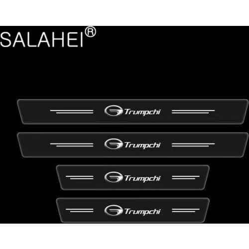 4PCS Transparent TPU Car Threshold Sticker For Trumpchi GA3 GA6 GA8 GS8 GS3 GS4 GS5 GS7 GS8 GM8 GM6 GAC Sill Plate Protector